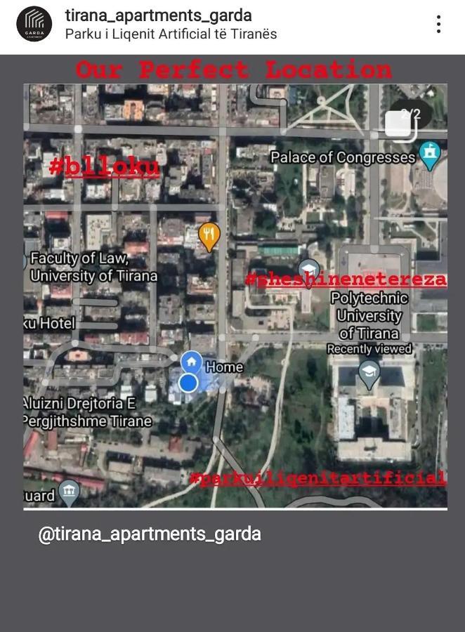 Tirana Apartment Garda Eksteriør bilde